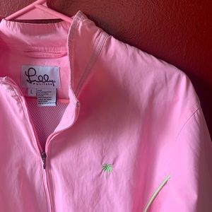 Lilly Pulitzer pink lightweight jacket L
